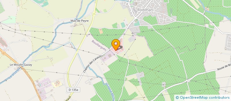 localisation de l'entreprise DIDELOT - LANGLADE  BOUILLARGUES