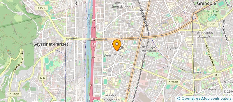 localisation de l'entreprise DIDERON  GRENOBLE