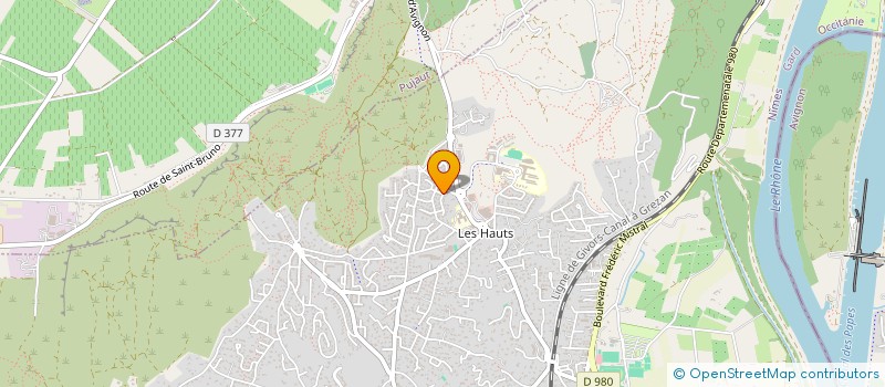 localisation de l'entreprise DIDERON TECHNIQUE  VILLENEUVE-LES-AVIGNON