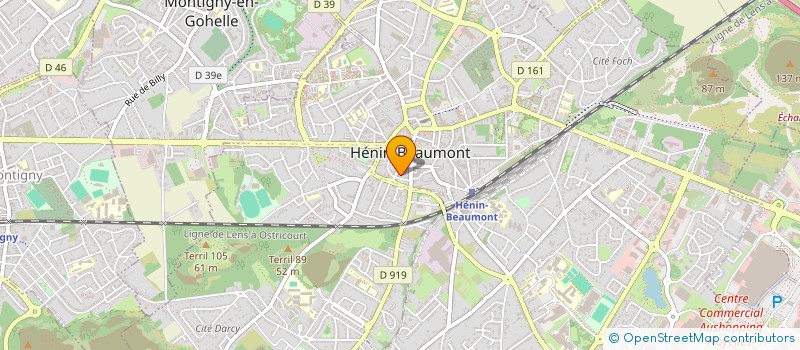 localisation de l'entreprise DIDEROT à HENIN-BEAUMONT