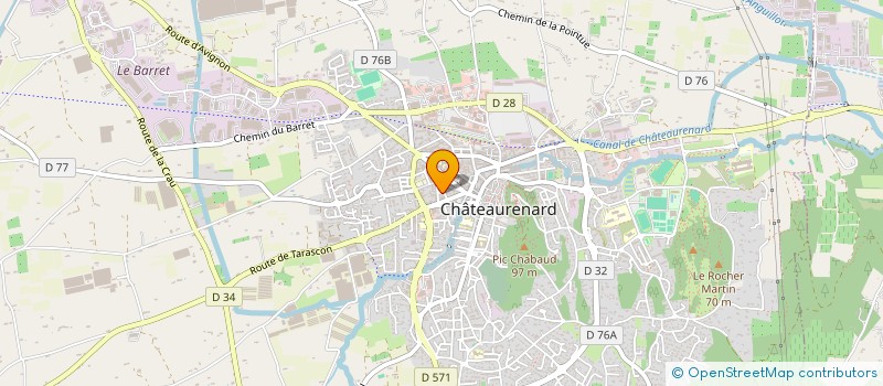 localisation de l'entreprise DIDEROT à CHATEAURENARD