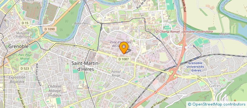 localisation de l'entreprise DIDEROT  SAINT-MARTIN-D'HERES