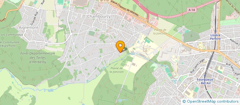 localisation de l'entreprise DIDEROT  CHAMBOURCY