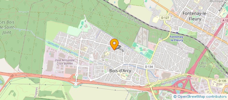 localisation de l'entreprise DIDEROT  BOIS-D'ARCY