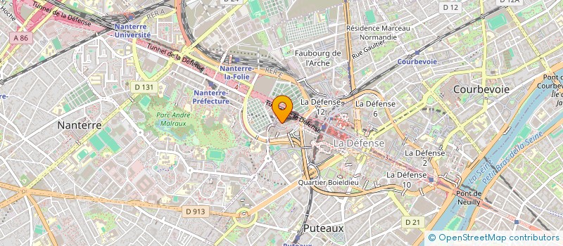 localisation de l'entreprise DIDEROT FINANCEMENT 22 à SURESNES