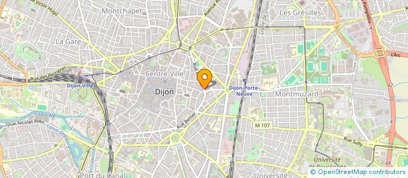 localisation de l'entreprise DIDEROT SPORT AUTO à DIJON