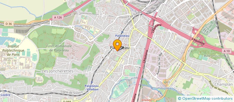 localisation de l'entreprise DIDI à PALAISEAU