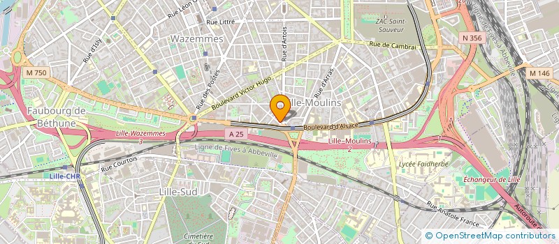 localisation de l'entreprise DIDI FILS à LILLE