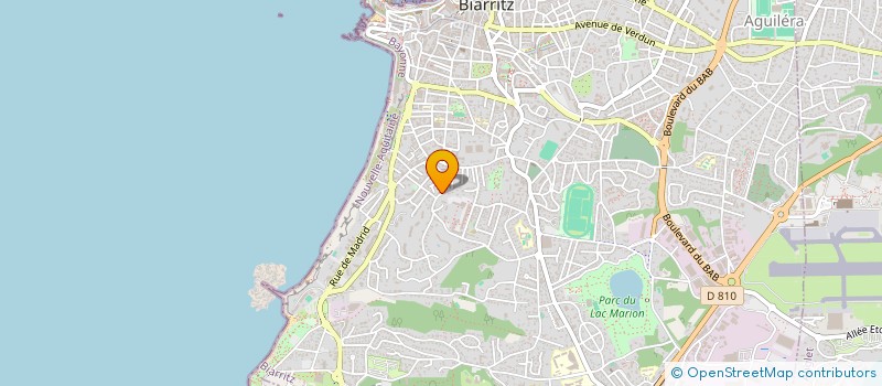 localisation de l'entreprise DIDI GOLF SERVICES  BIARRITZ