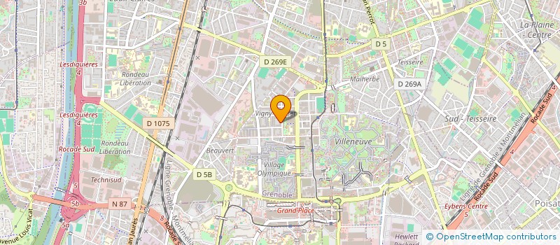 localisation de l'entreprise DIDI PHONE à GRENOBLE