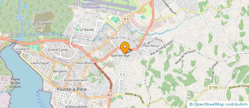 localisation de l'entreprise DIDI PIZZA à LES ABYMES