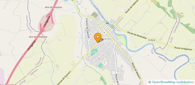 localisation de l'entreprise DIDIER ANTONIUTTI à MAZERES