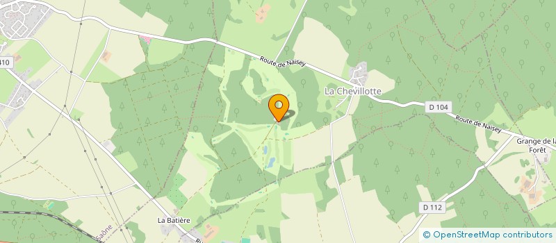 localisation de l'entreprise DIDIER BALLET RESTAURANT  SAONE