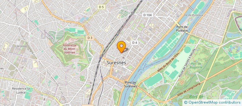 localisation de l'entreprise DIDIER BAZES ET ASSOCIES à SURESNES