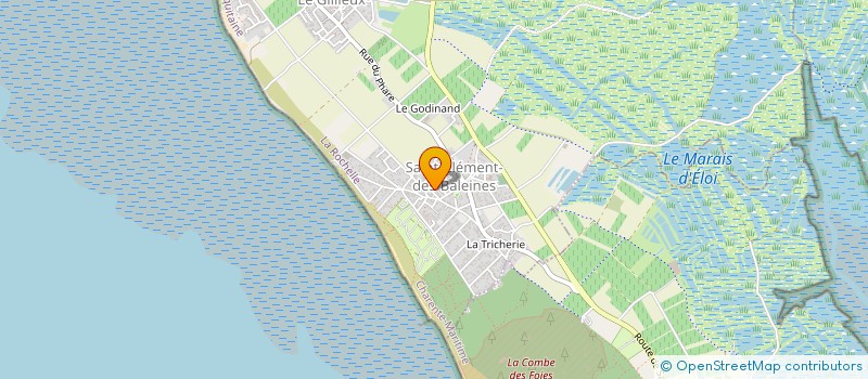 localisation de l'entreprise DIDIER BLANCHARD MENUISERIE  SAINT-CLEMENT-DES-BALEINES