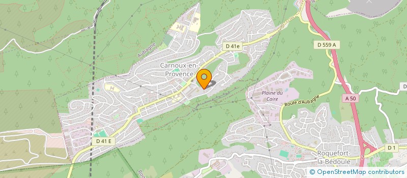 localisation de l'entreprise DIDIER CRESPI à CARNOUX-EN-PROVENCE