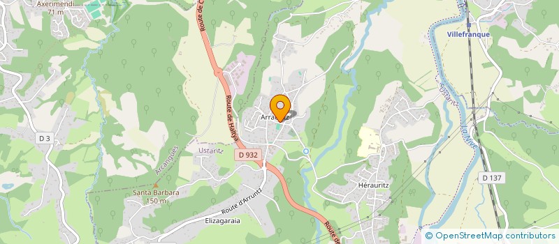 localisation de l'entreprise DIDIER DARBOURE à USTARITZ