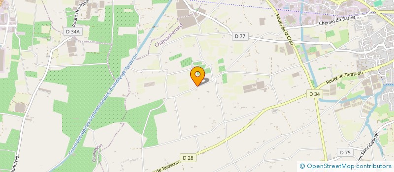 localisation de l'entreprise DIDIER DEBOUT  CHATEAURENARD