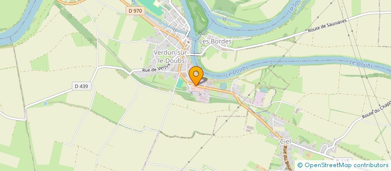 localisation de l'entreprise DIDIER DENIS à VERDUN-SUR-LE-DOUBS