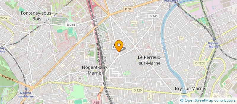 localisation de l'entreprise DIDIER DUFOUR CONSULTING  LE PERREUX-SUR-MARNE