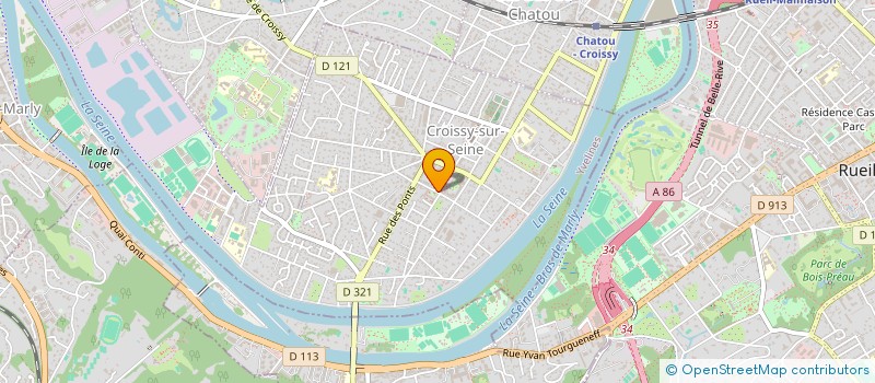 localisation de l'entreprise DIDIER GEST PAT  CROISSY-SUR-SEINE