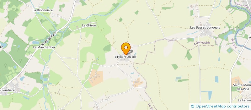 localisation de l'entreprise DIDIER GIRARD TRAVAUX à LA GARNACHE