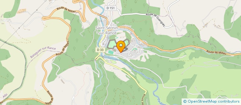 localisation de l'entreprise DIDIER GRANIER  SAINT-SERNIN-SUR-RANCE