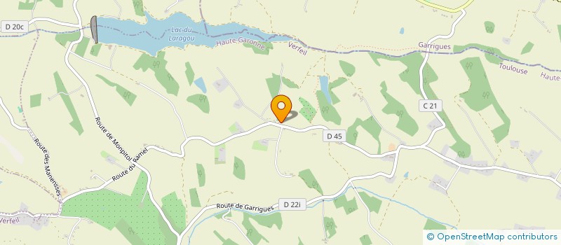 localisation de l'entreprise DIDIER JARDINIER  VERFEIL