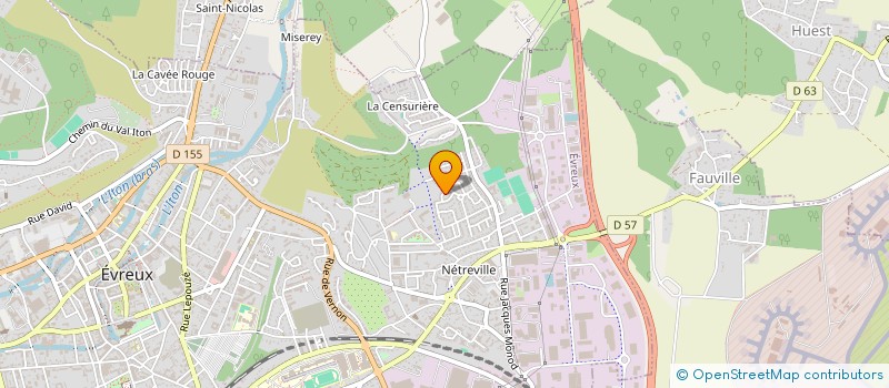 localisation de l'entreprise DIDIER LANCESTREMERE SERVICES à EVREUX