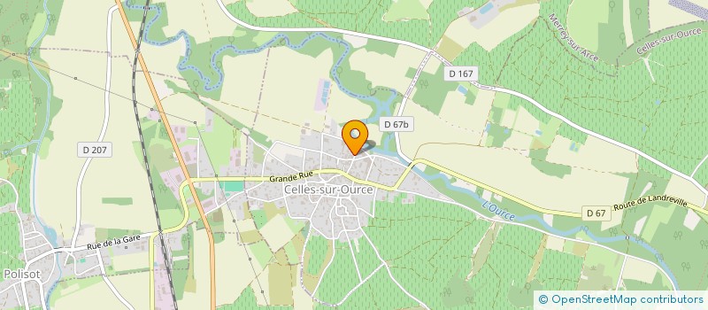 localisation de l'entreprise DIDIER LANGRY à CELLES-SUR-OURCE