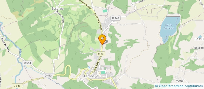 localisation de l'entreprise DIDIER LATAPIE  LEMBEYE