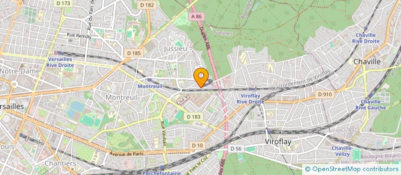 localisation de l'entreprise DIDIER LEVASSEUR à VERSAILLES