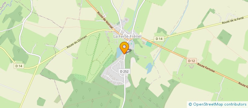 localisation de l'entreprise DIDIER LOGRE NOTAIRE ASSOCIE à LA FERTE-EN-OUCHE