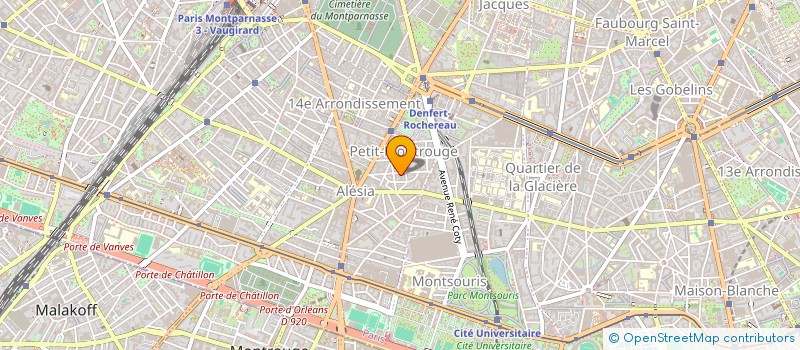 localisation de l'entreprise DIDIER MARECHAL ET ASSOCIES  PARIS