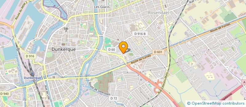 localisation de l'entreprise DIDIER NOCAUDIE à DUNKERQUE