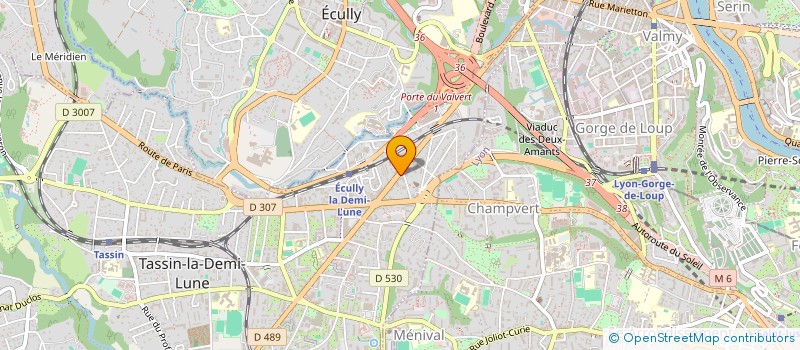 localisation de l'entreprise DIDIER ROILLET  TASSIN-LA-DEMI-LUNE