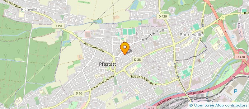 localisation de l'entreprise DIDIER SERVICES  PFASTATT