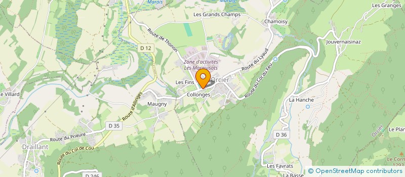 localisation de l'entreprise DIDIER & SOPHIE  DRAILLANT