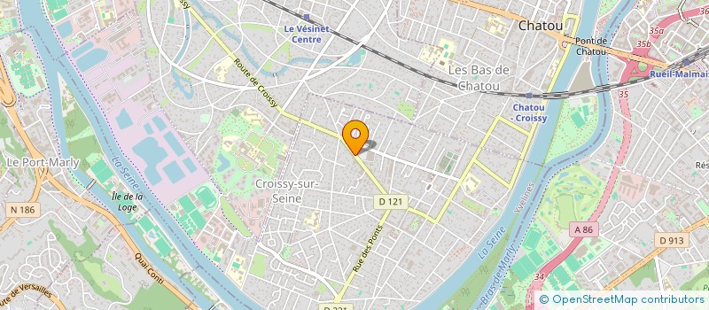 localisation de l'entreprise DIDIER TERNON-BRICODIF  CROISSY-SUR-SEINE