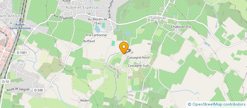 localisation de l'entreprise DIDIER.VERONIQUE.DONIS CONSULTING  VAL DE VIRVEE