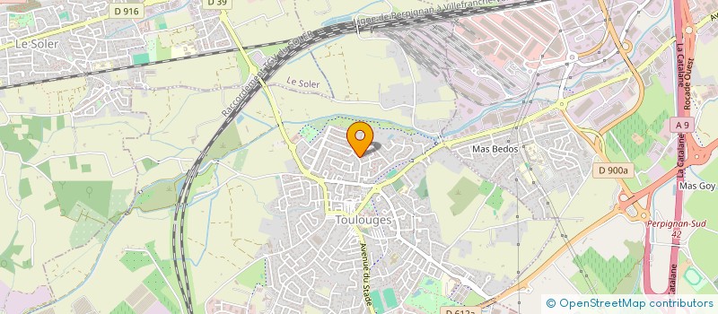 localisation de l'entreprise DIDIERIC  TOULOUGES