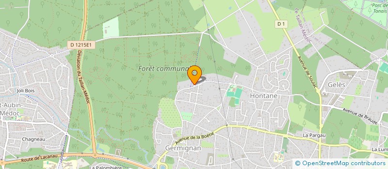 localisation de l'entreprise DIDIERIC  SOULAC-SUR-MER