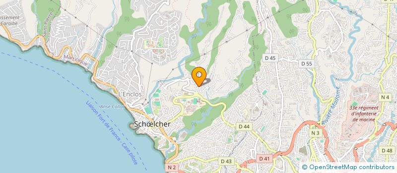 localisation de l'entreprise DIDIERNOT à SCHOELCHER