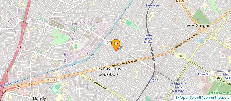 localisation de l'entreprise DIDIEROD à LES PAVILLONS-SOUS-BOIS