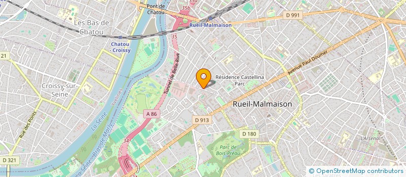 localisation de l'entreprise DIDILDE à RUEIL-MALMAISON