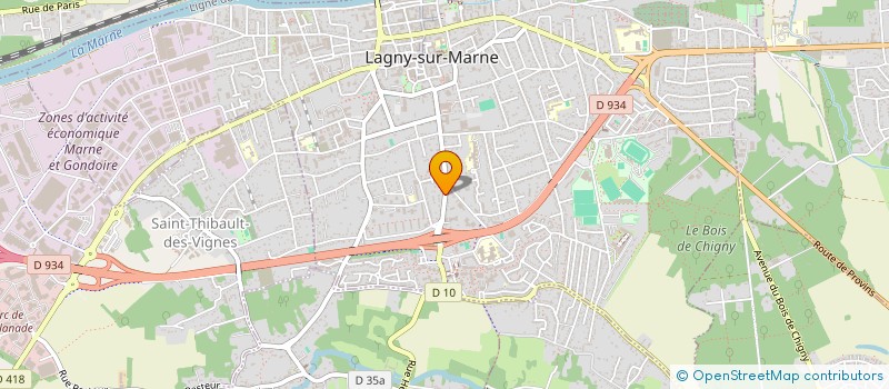 localisation de l'entreprise DIDILE  LAGNY-SUR-MARNE