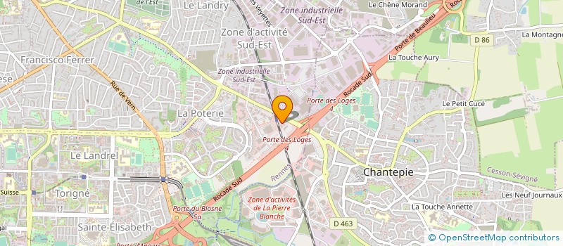 localisation de l'entreprise DIDINVEST  RENNES