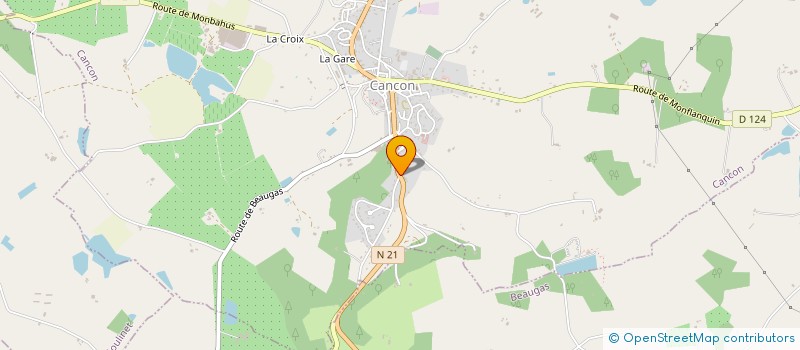localisation de l'entreprise DIDION LOC  CANCON