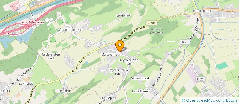 localisation de l'entreprise DIDIOT  CHATEAUNEUF