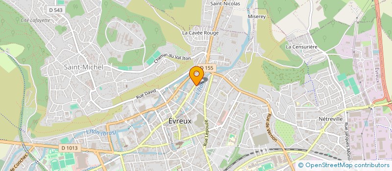 localisation de l'entreprise DIDIS INVEST  EVREUX